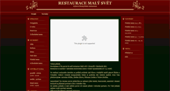 Desktop Screenshot of malysvet.litomysl.net