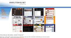 Desktop Screenshot of litomysl.net