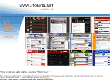 Tablet Screenshot of litomysl.net